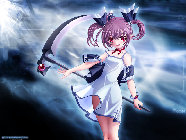 Girl sword dress light gothic free wallpaper for desktop - medium preview image