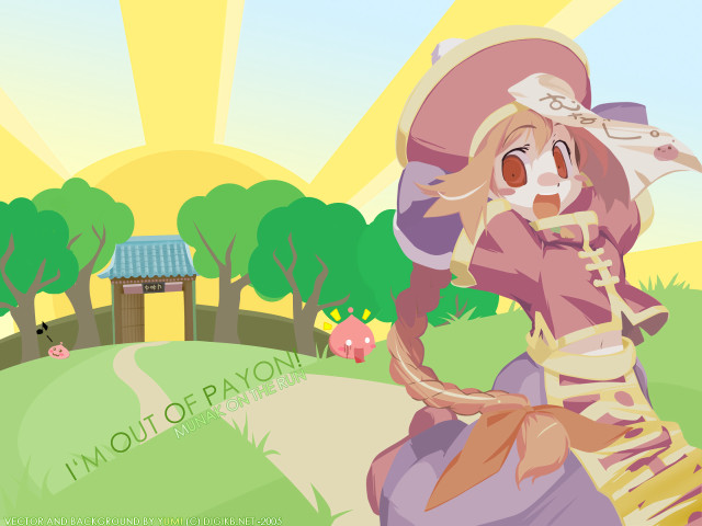 Cartoon woman dress hat pig free wallpaper for desktop - medium preview image