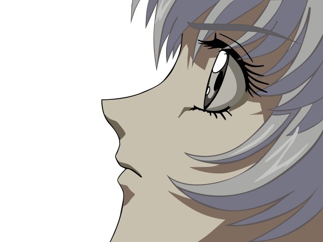 Alice prin anime closeup grey free wallpaper for desktop - medium preview image