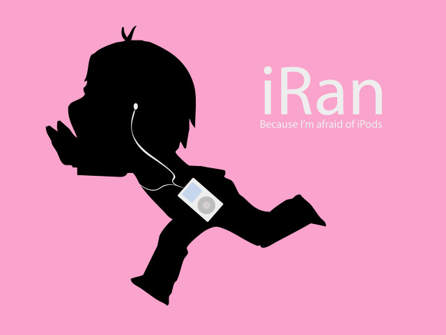 Silhouette person headphones name tag free wallpaper for desktop - medium preview image