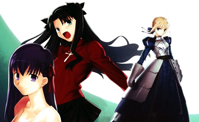 Anime group characters fate ufotable free wallpaper for desktop - medium preview image