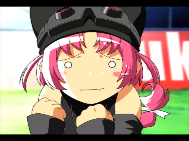 Pink hair girl black hat free wallpaper for desktop - medium preview image