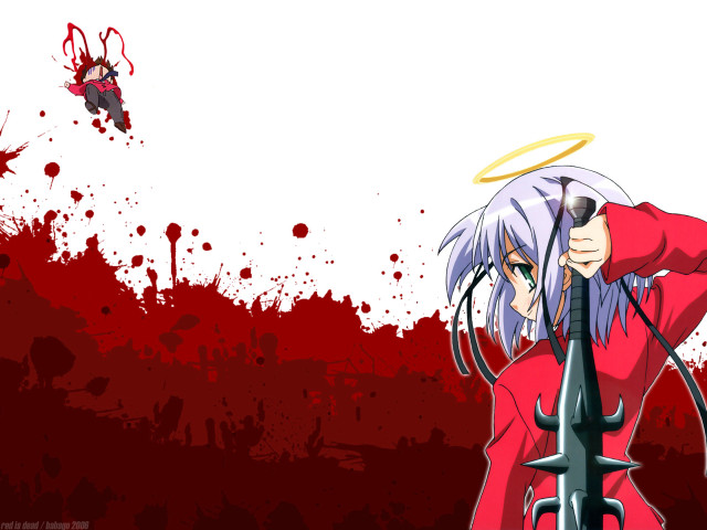 Alice prin blood splatters yandere free wallpaper for desktop - medium preview image