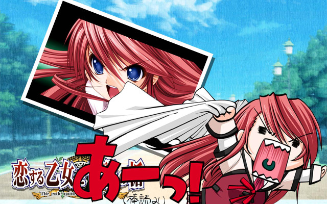 Anime redhair whiteface aliceprin schooluniform free wallpaper for desktop - medium preview image