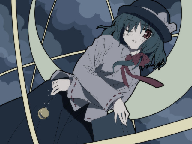 Person hat tie plane clouds free wallpaper for desktop - medium preview image