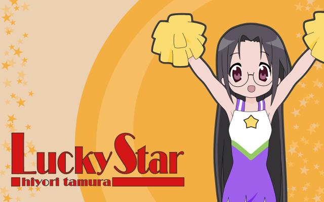 Lucky star cartoon cherleader soviet free wallpaper for desktop - medium preview image