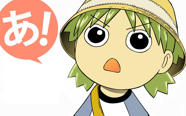 Cartoon hat yellow scarf japanese free wallpaper for desktop - medium preview image