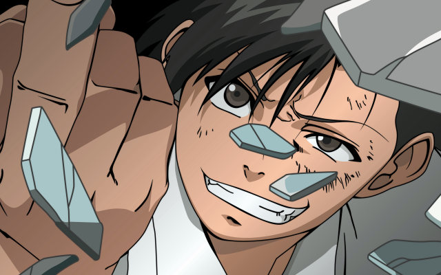 Man hammer forehead diamond celshading free wallpaper for desktop - medium preview image