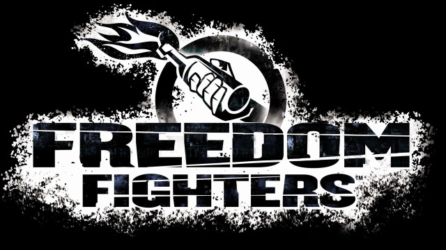 Black white fight logo fighters free wallpaper for desktop - medium preview image