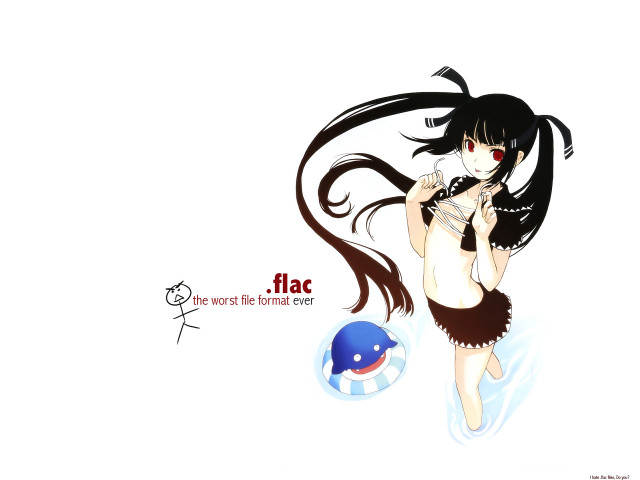 Girl wading bikini fluxus cat free wallpaper for desktop - medium preview image