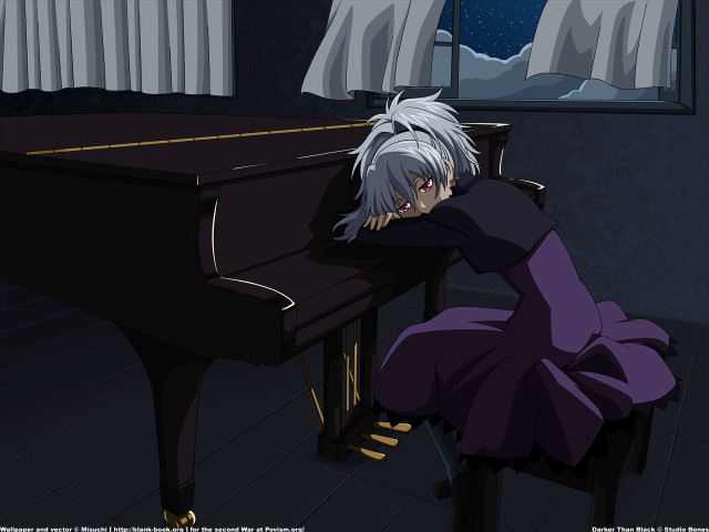 Gothic piano room night starry free wallpaper for desktop - medium preview image