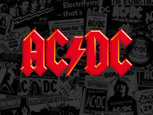 Acdc stickers red black wall free wallpaper for desktop - medium preview image