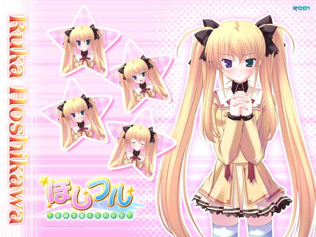 Blonde girl bowtie polka dot free wallpaper for desktop - medium preview image