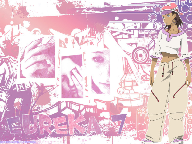 Graffiti pink background funk anime free wallpaper for desktop - medium preview image