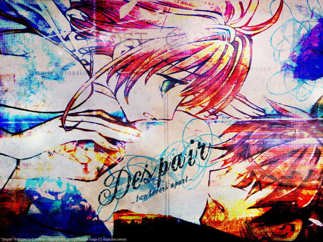 Sakura aqua eyes anime character free wallpaper for desktop - medium preview image