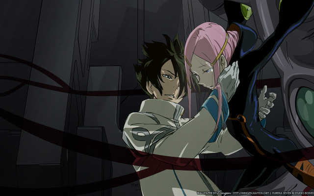 Anime couple hug room aya free wallpaper for desktop - medium preview image