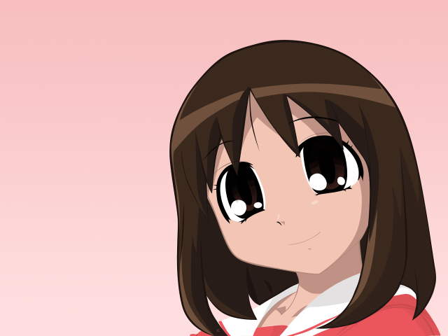 Girl long hair big eyes #4 free wallpaper for desktop - medium preview image