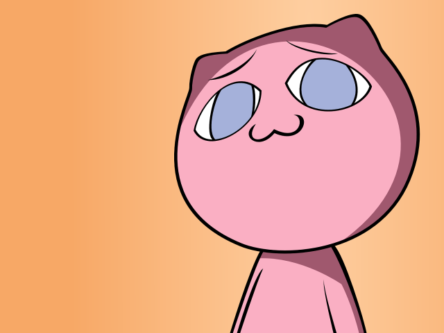 Pink cat blue eyes domqwek free wallpaper for desktop - medium preview image