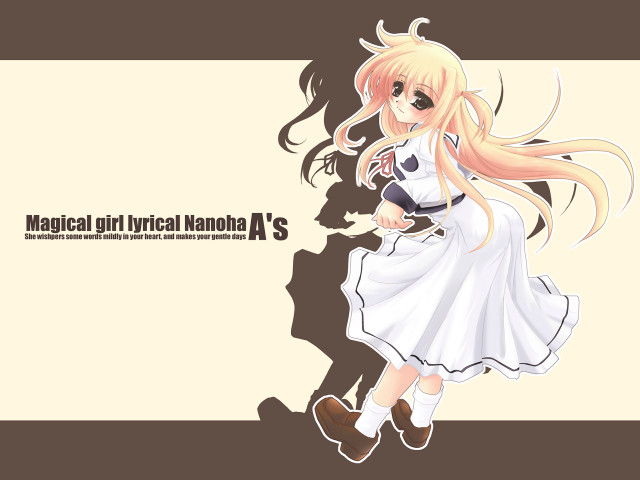 Girl running white dress blonde free wallpaper for desktop - medium preview image
