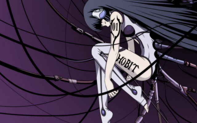 Cartoon hobit android cyberpunk robot free wallpaper for desktop - medium preview image