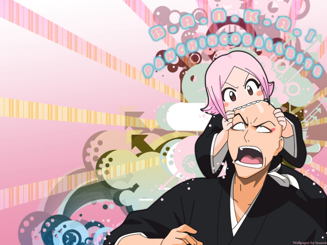 Pink hair man kimono birthday free wallpaper for desktop - medium preview image
