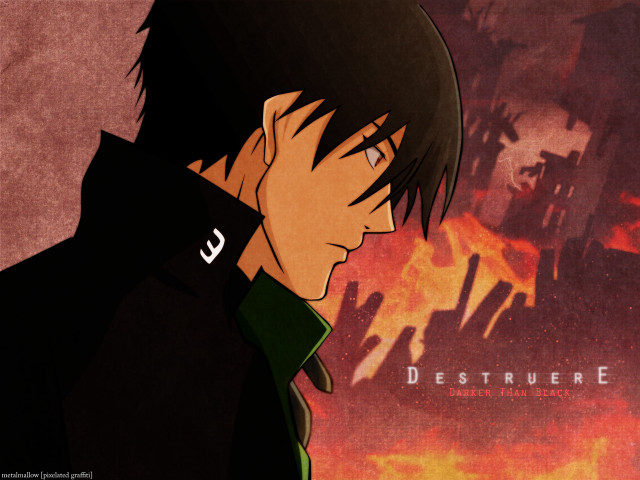 Man black hair green coat free wallpaper for desktop - medium preview image