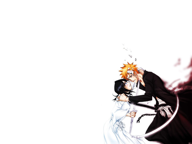 Anime kissing couple neoromantic comicpanel free wallpaper for desktop - medium preview image