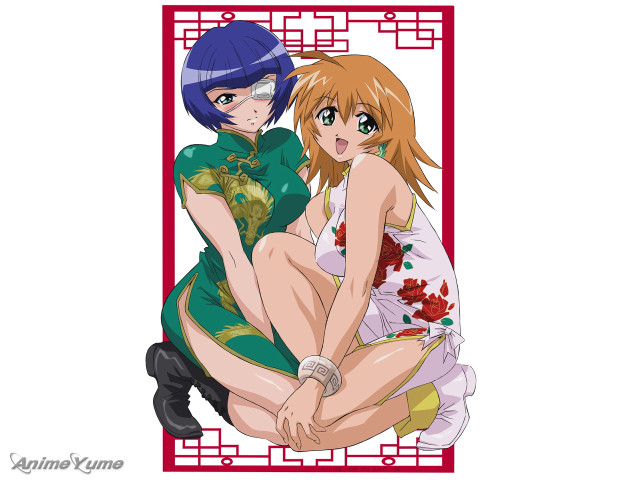 Anime chenchi two girls manga free wallpaper for desktop - medium preview image