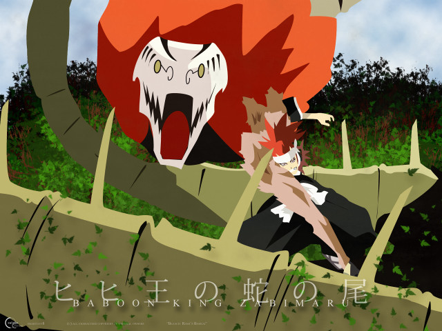 Demon cartoon forest hair torii free wallpaper for desktop - medium preview image