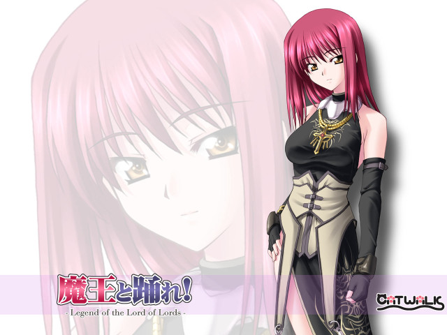 Pink haired girl black top free wallpaper for desktop - medium preview image