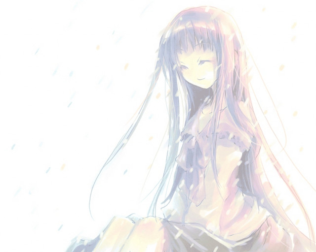 Rainy woman alice prin impressionism free wallpaper for desktop - medium preview image