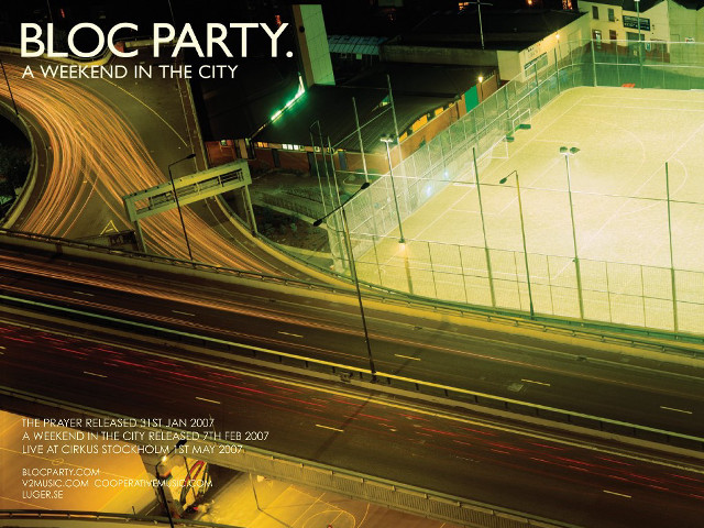 City street tennis court night free wallpaper for desktop - medium preview image