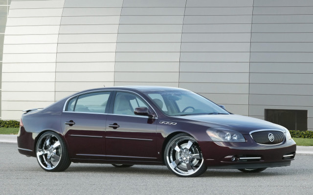 Maroon car building large window free wallpaper for desktop - medium preview image