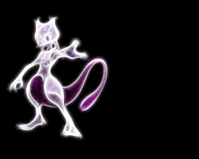 Purple cat hologram glowing fullbody free wallpaper for desktop - medium preview image