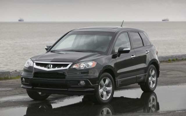 Black suv ocean boat detailed free wallpaper for desktop - medium preview image