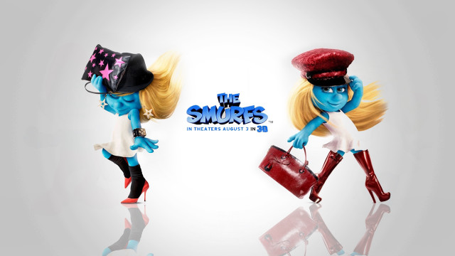 Cartoon characters photo studio white free wallpaper for desktop - medium preview image