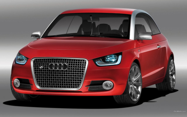 Red car gray background 3d free wallpaper for desktop - medium preview image