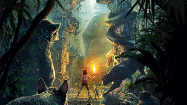 Jungle book woman animals man free wallpaper for desktop - medium preview image