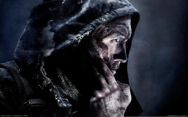 Man hooded jacket starry sky free wallpaper for desktop - medium preview image