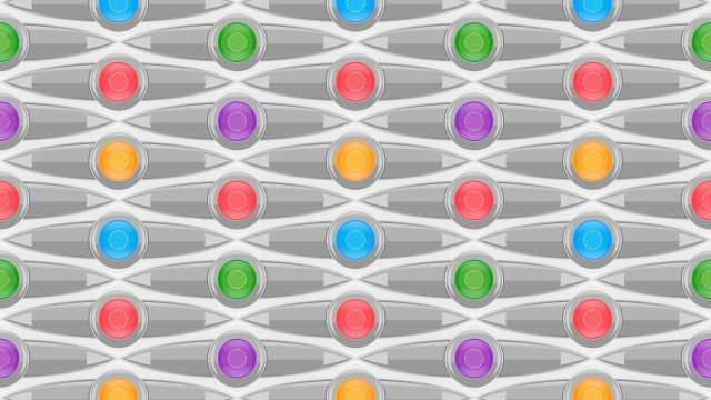 Colored circles gray white background free wallpaper for desktop - medium preview image
