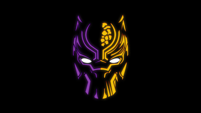 Demon mask glowing eyes harlem free wallpaper for desktop - medium preview image