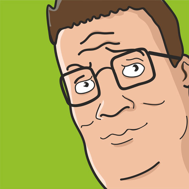 Man glasses green background surprised free wallpaper for tablet - medium preview image