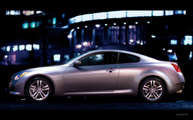 Silver sports car train station free wallpaper for desktop - medium preview image