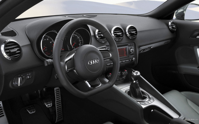 Car dashboard mountains futurism 3d free wallpaper for desktop - medium preview image