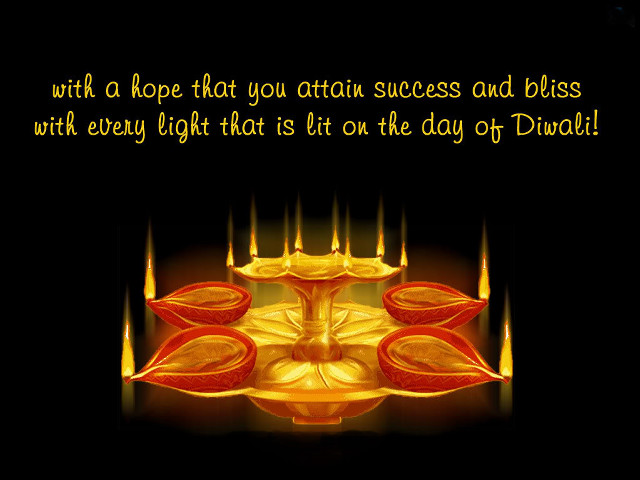 Lit candle quote diwali light free wallpaper for desktop - medium preview image