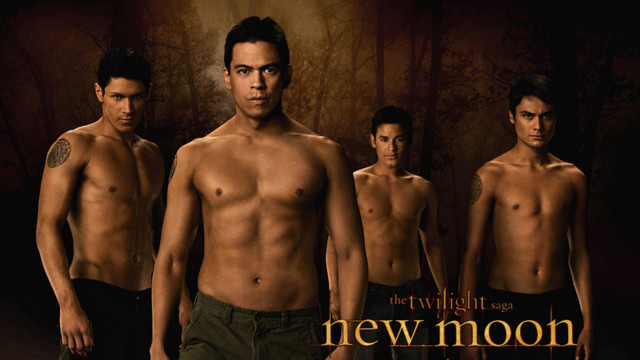 New moon group shirtless men free wallpaper for desktop - medium preview image