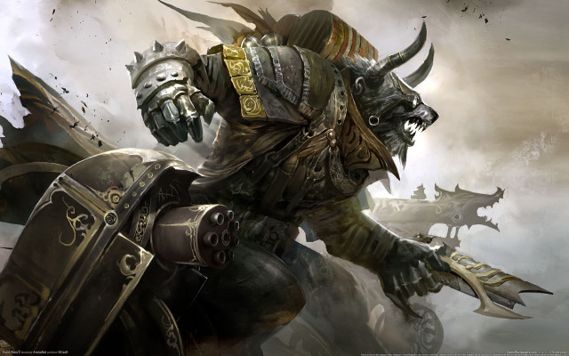 Armor demon sword fantasy rah free wallpaper for desktop - medium preview image