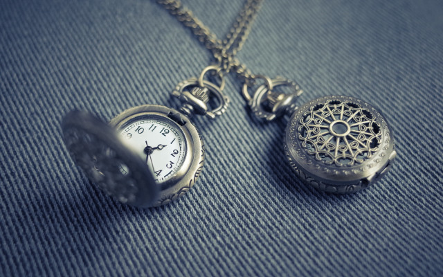 Pocket watch blue cloth chain free wallpaper for desktop - medium preview image