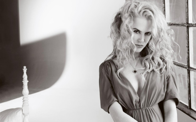 Woman shadow window lamp blackwhite free wallpaper for desktop - medium preview image