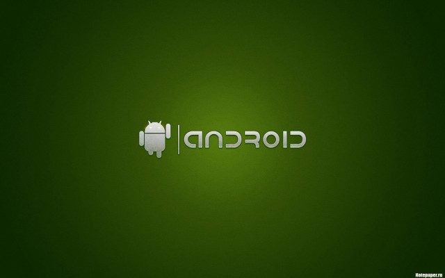 Green wall android logo abstract free wallpaper for desktop - medium preview image